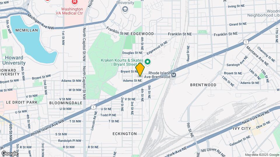 340 Adams St NE Map and Location Details