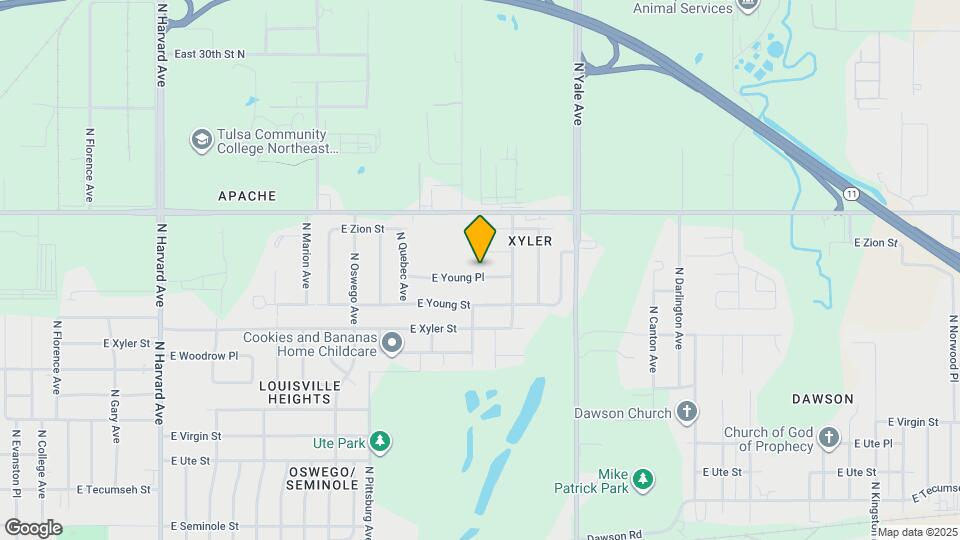 4257 E Young Pl Map and Location Details