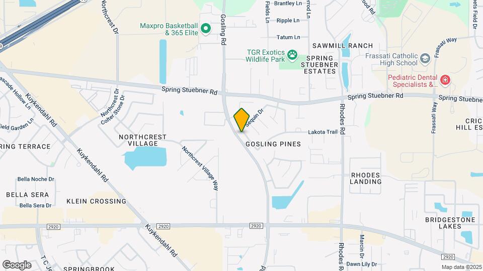 21747 Debray Dr Map and Location Details