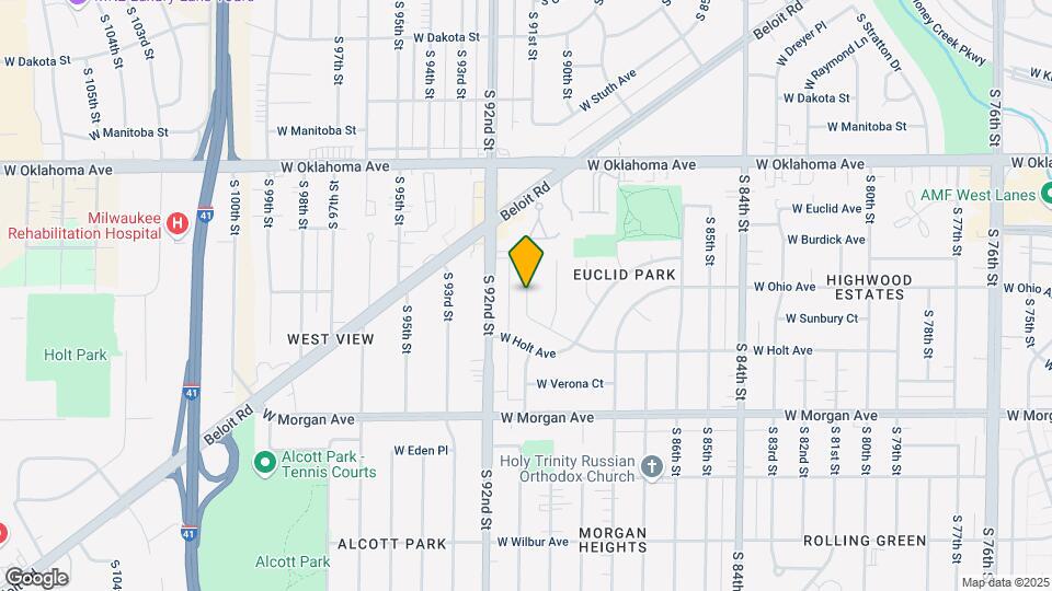 3309 S 91st St Map and Location Details