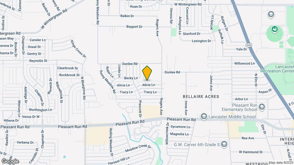 1037 Alicia Ln Map and Location Details