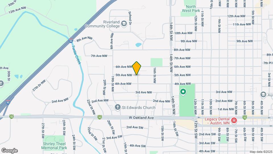 505 18th St NW Map and Location Details