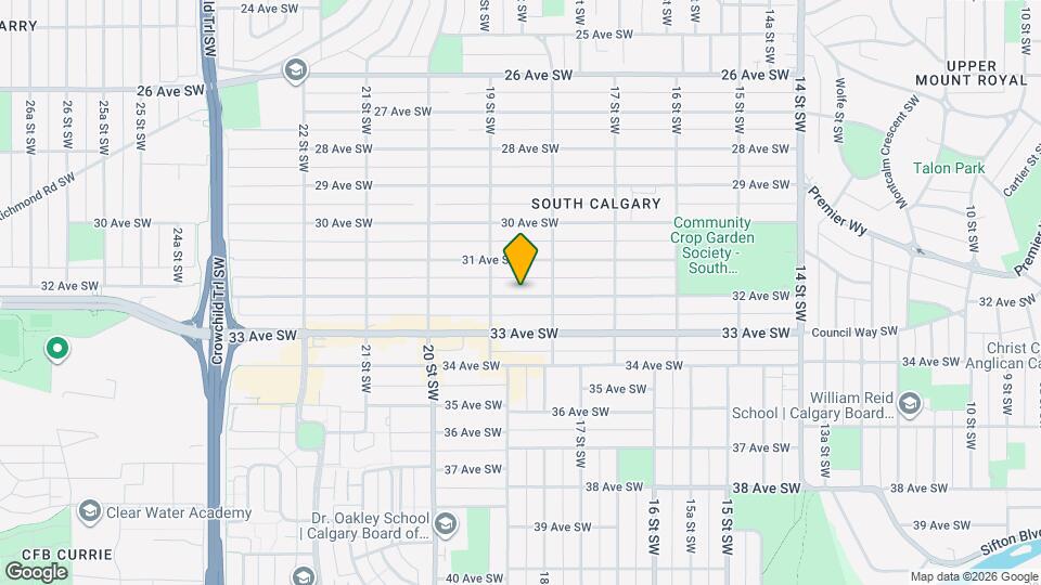 1922-1932 32 Ave SW Map and Location Details