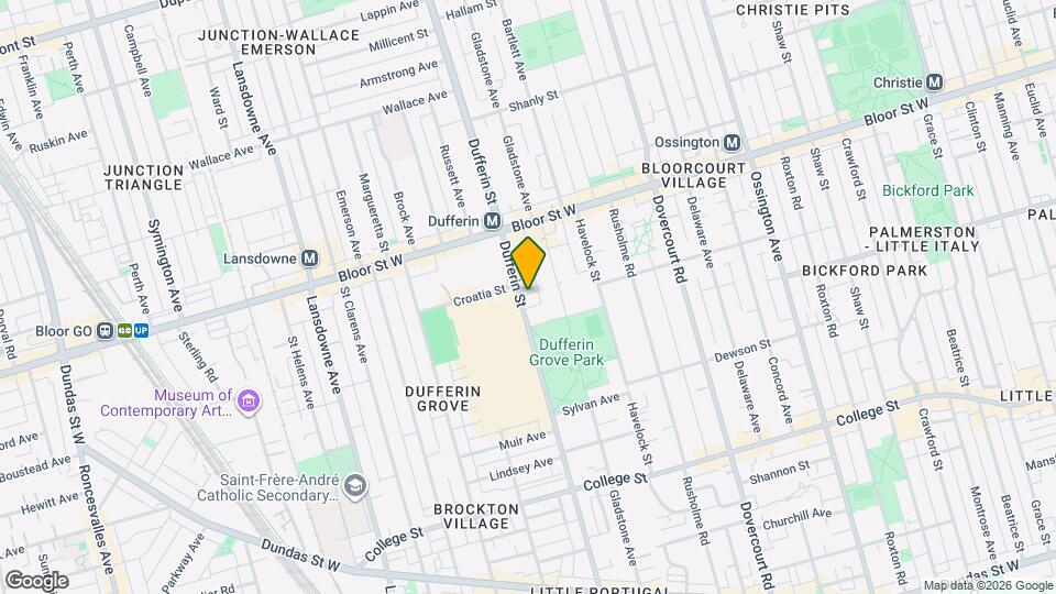 937 Dufferin St Map and Location Details