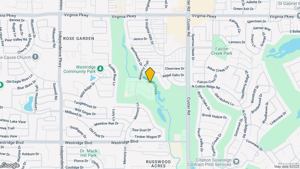 9404 National Pines Dr Map and Location Details