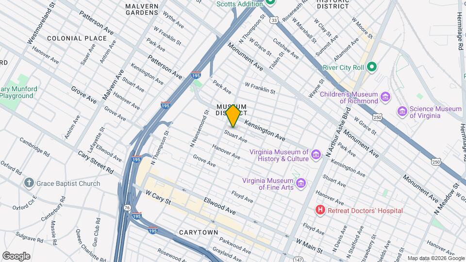 3322 Stuart Ave Map and Location Details