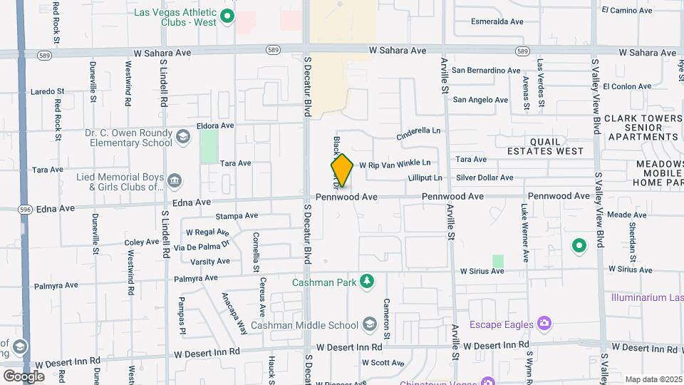 3113 Black Forest Dr Map and Location Details
