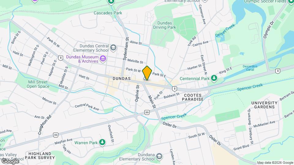 1 King St E Map and Location Details