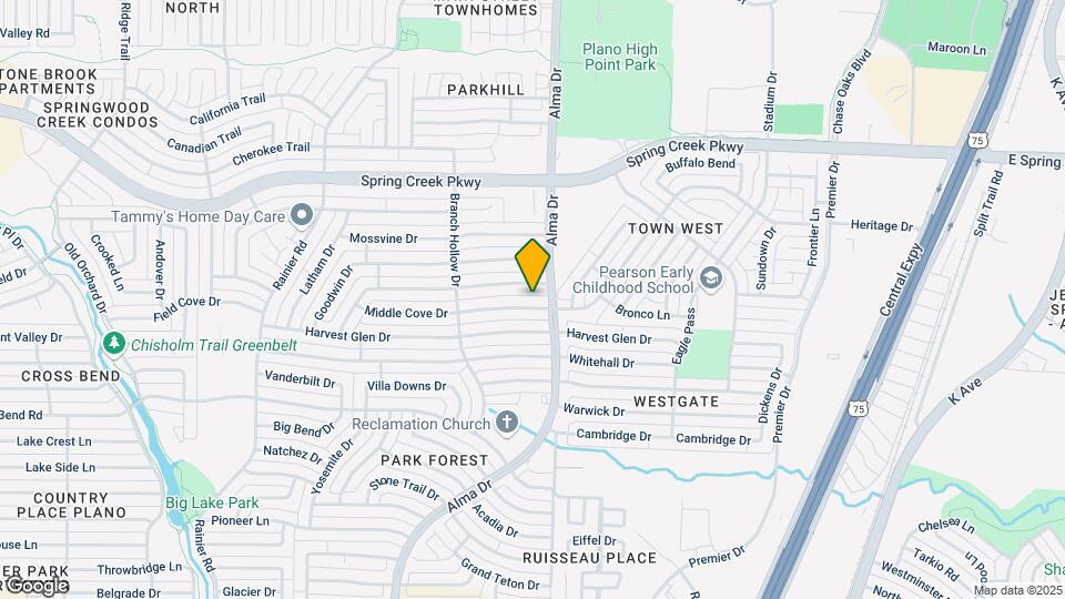 909 Middle Cove Dr Map and Location Details
