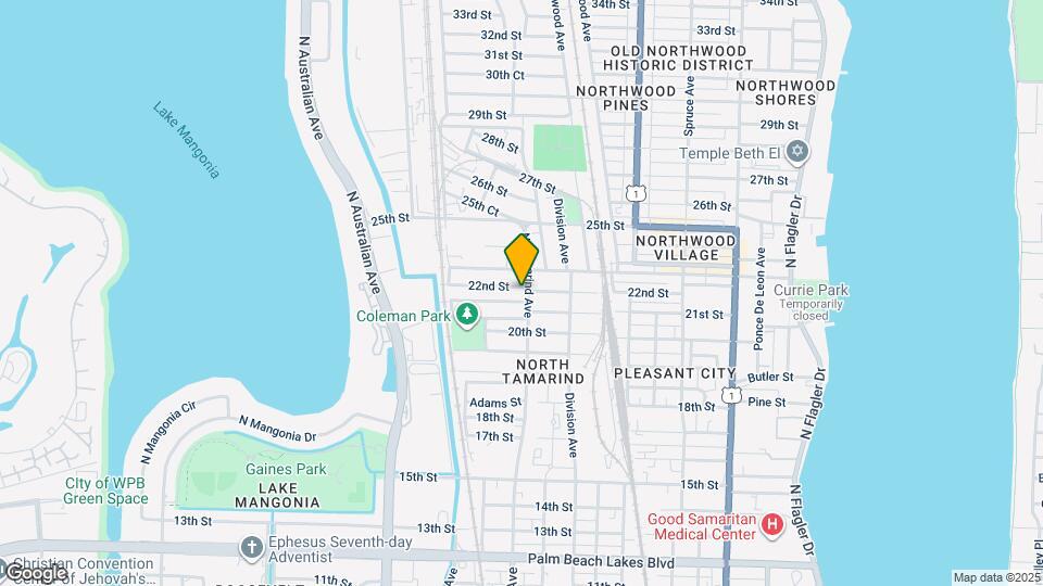 1006 22nd St Map and Location Details