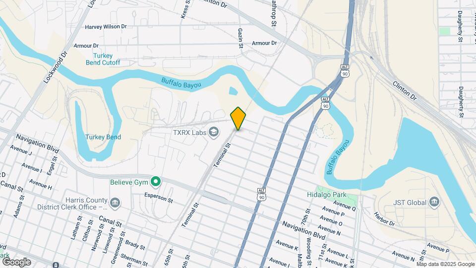 6603 Avenue T Map and Location Details