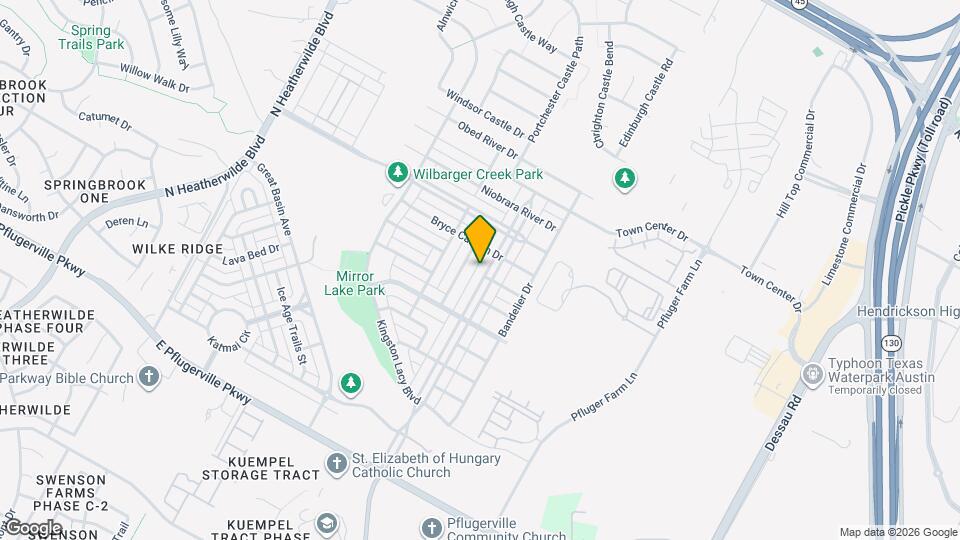 18410 Mammoth Cave Blvd Map and Location Details