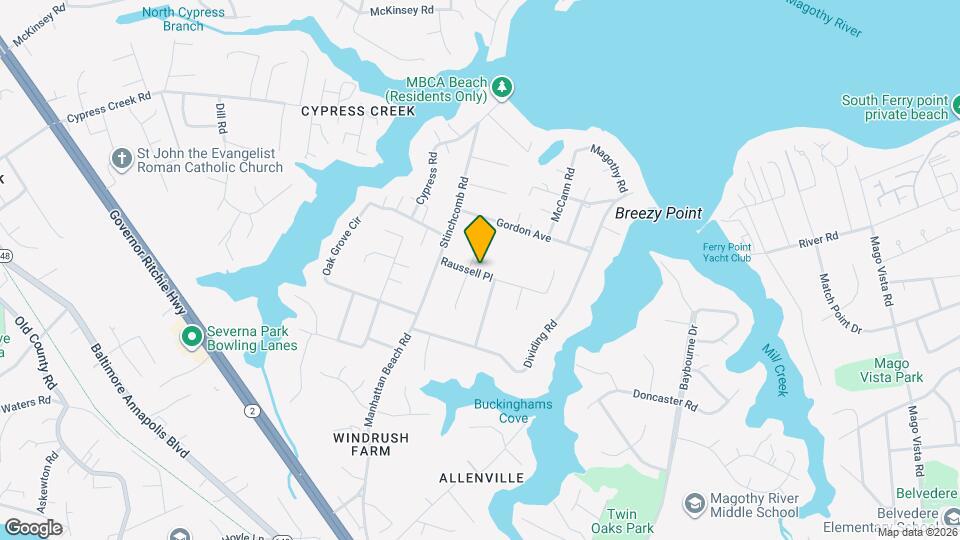 308 Raussell Pl Map and Location Details