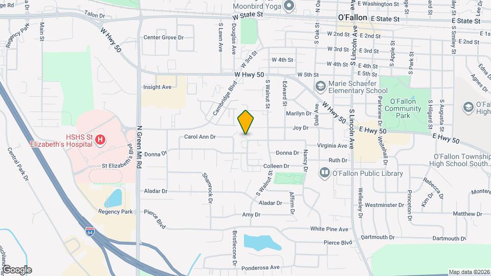 901 Georgetowne Dr Map and Location Details