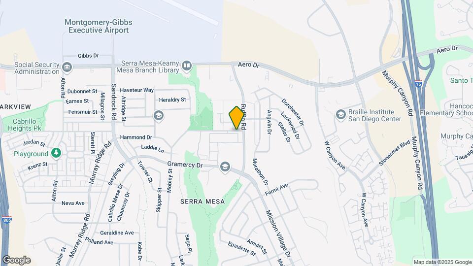9249 Village Glen Dr Map and Location Details