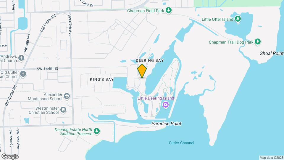13637 Deering Bay Dr Map and Location Details