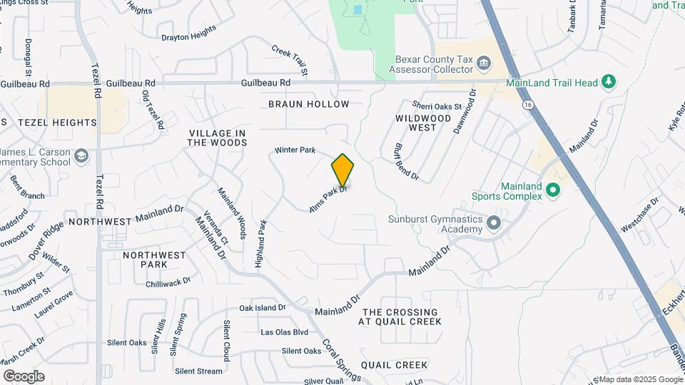 9918 Alms Park Dr Mapa y Detalles de la Ubicación