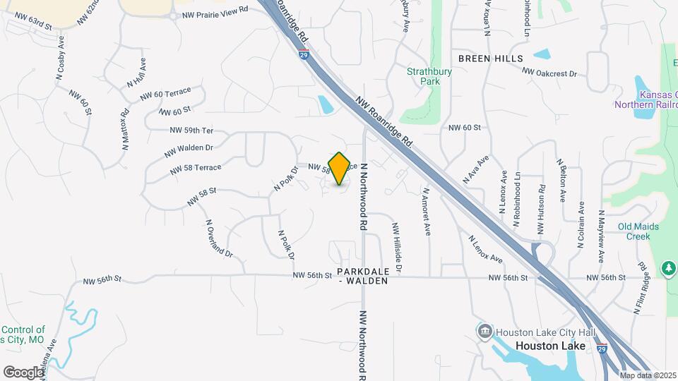 5716 N London Ave Map and Location Details