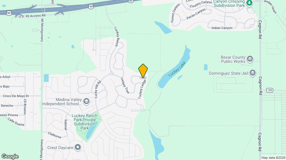 11543 Luckey Ledge Mapa y Detalles de la Ubicación