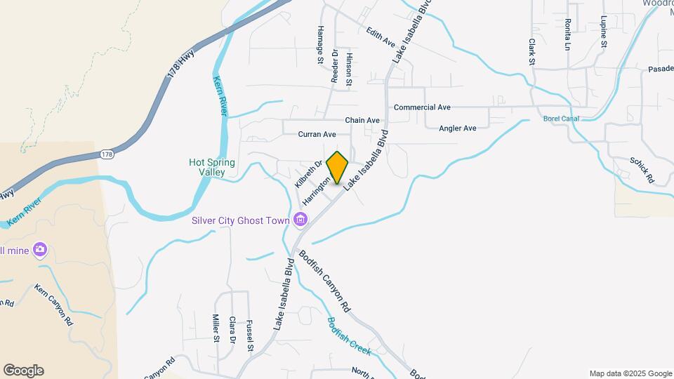 4009 Lake Isabella Blvd Map and Location Details