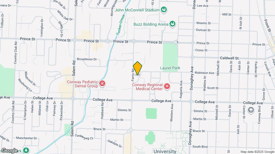 2602 Robinson Ave Map and Location Details