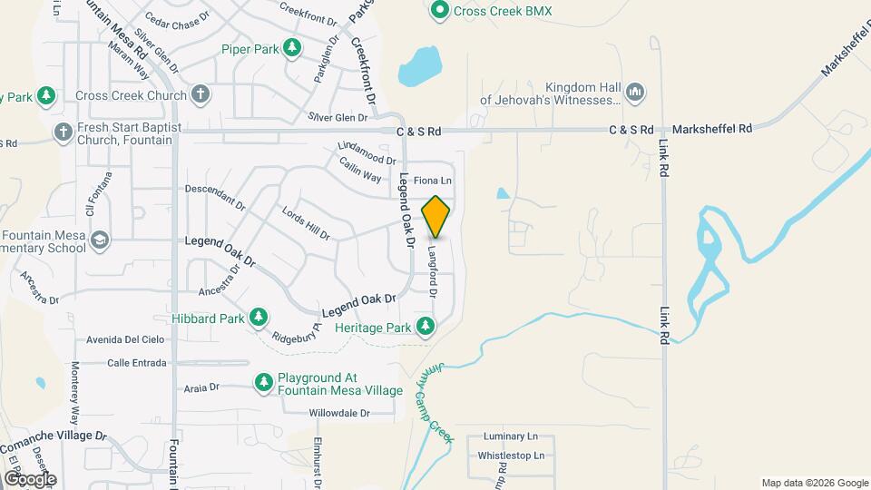 8739 Langford Dr Map and Location Details