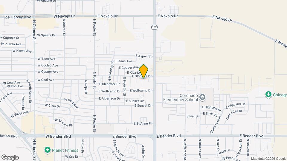 2912 N Morris Dr Map and Location Details
