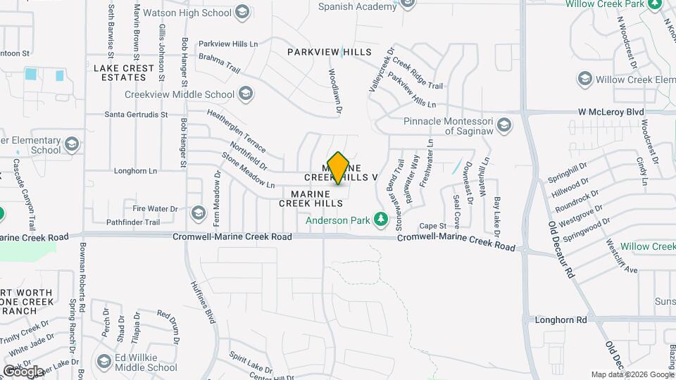 5313 Stone Meadow Ln Map and Location Details