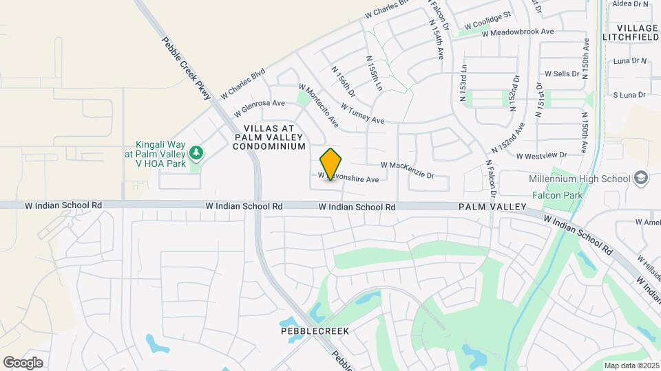 15670 W Monterosa St Map and Location Details