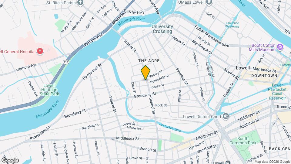 223 School St Map and Location Details