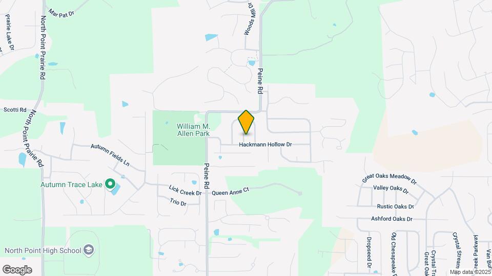 310 Woodson Trail Dr Map and Location Details