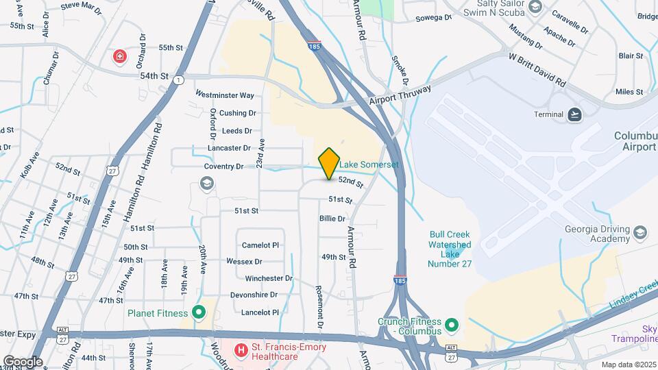 2612 52nd St Map and Location Details