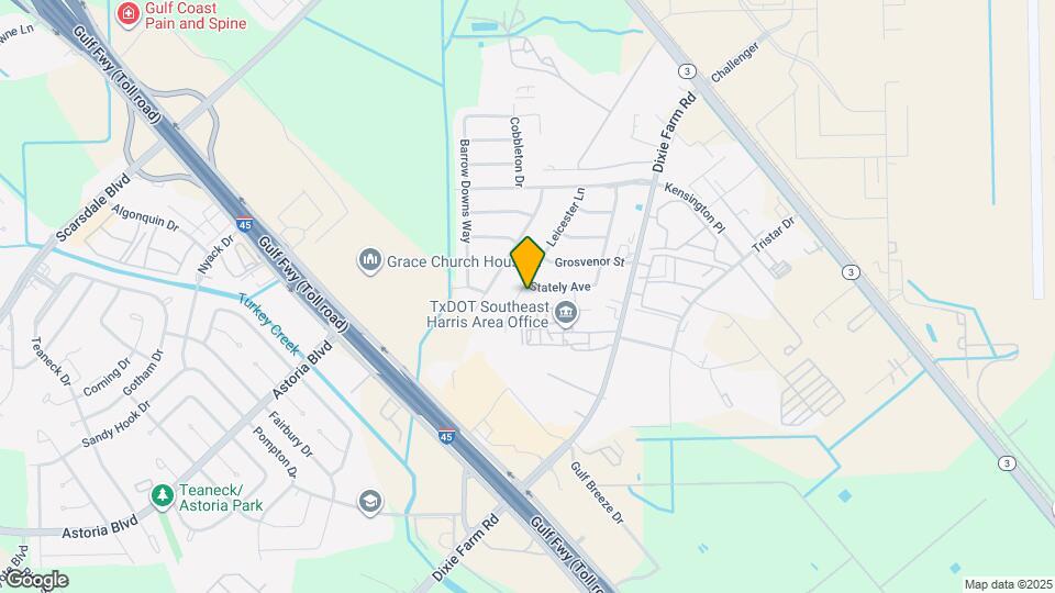 711 Leicester Ln Map and Location Details