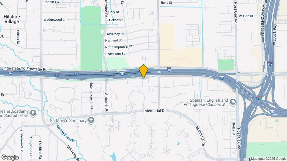 Auxo at Memorial Mapa y Detalles de la Ubicación