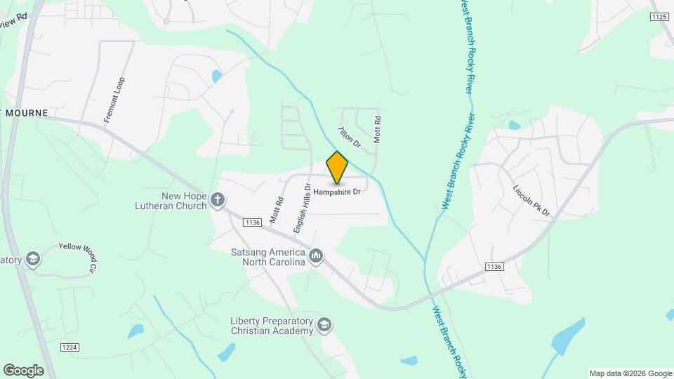 127 Hampshire Dr Mapa y Detalles de la Ubicación