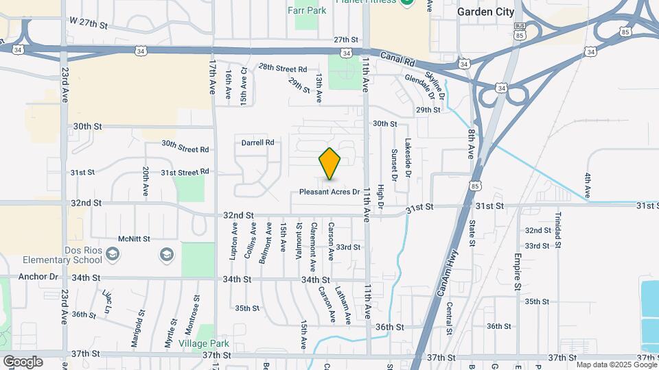 1231 Pleasant Acres Dr Map and Location Details
