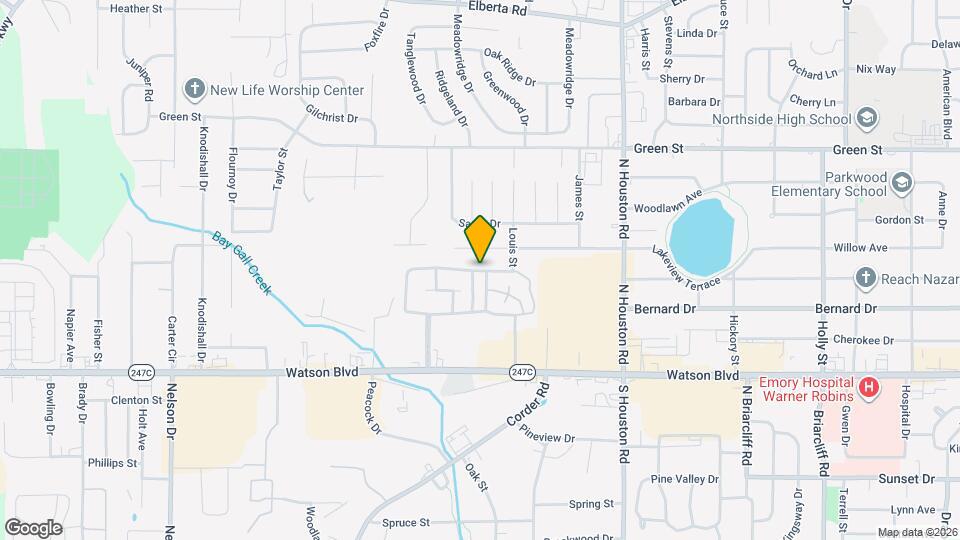 209 Woodcrest Cir Map and Location Details