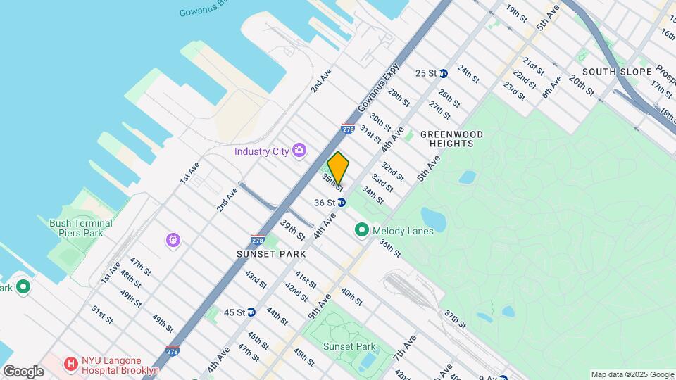 168 35th St Mapa y Detalles de la Ubicación