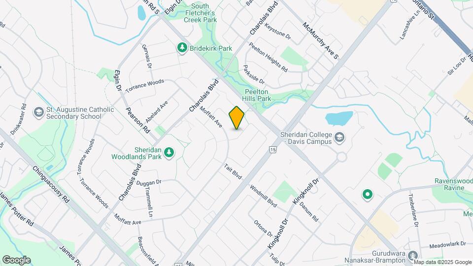 6 Banting Crescent Map and Location Details