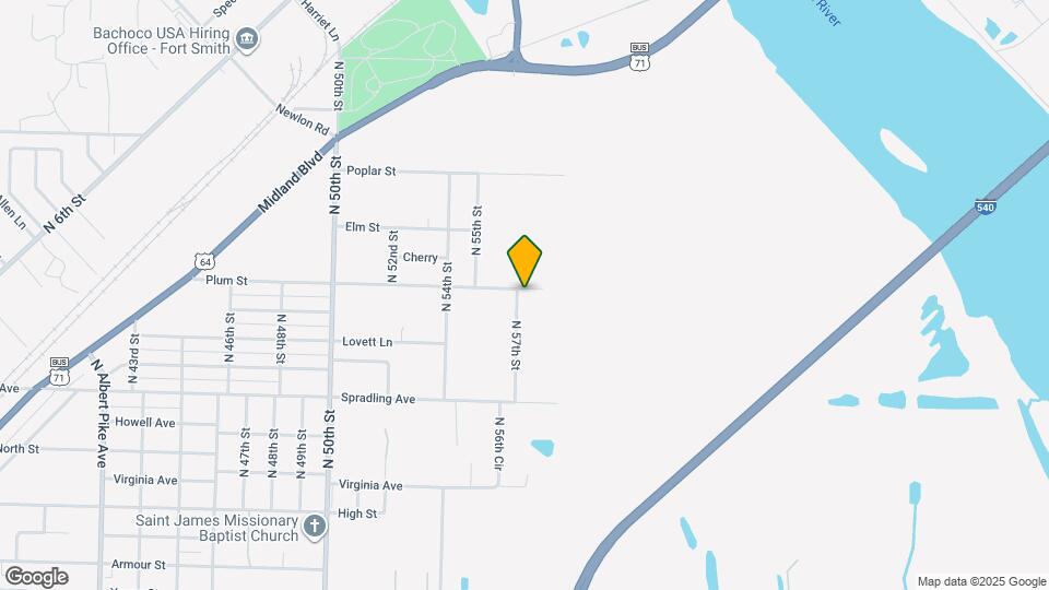 4020 N 57th St Map and Location Details