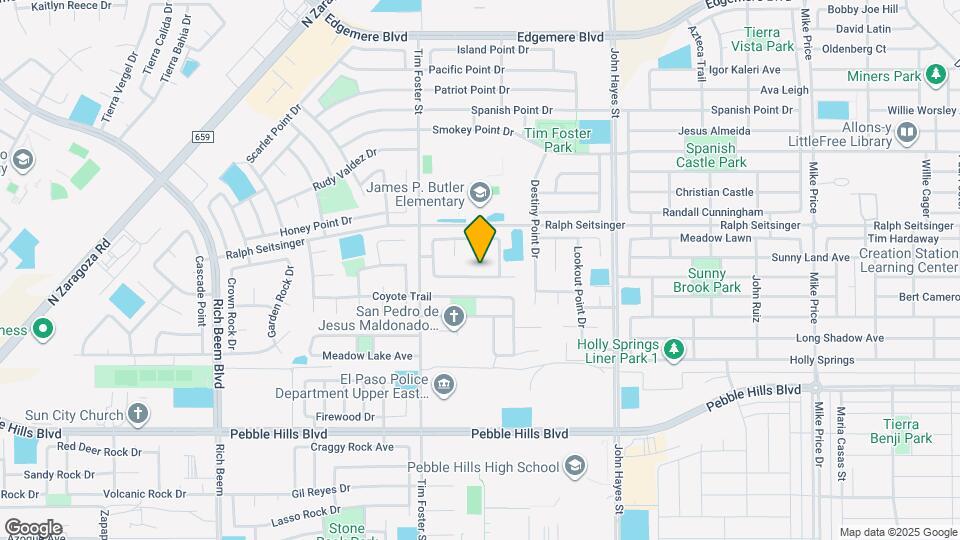 14345 Apache Point Dr Map and Location Details