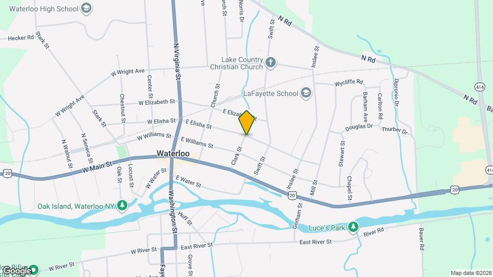 130 E Elisha St Mapa y Detalles de la Ubicación