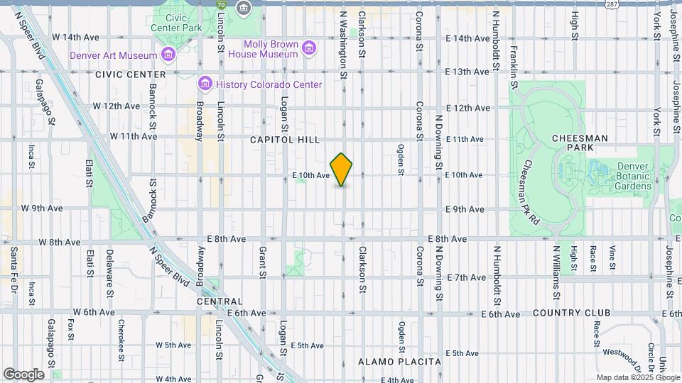 945 Washington St Mapa y Detalles de la Ubicación