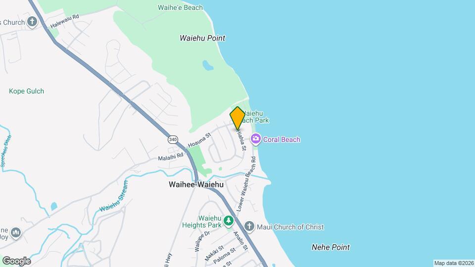 1395 Hiahia St Map and Location Details