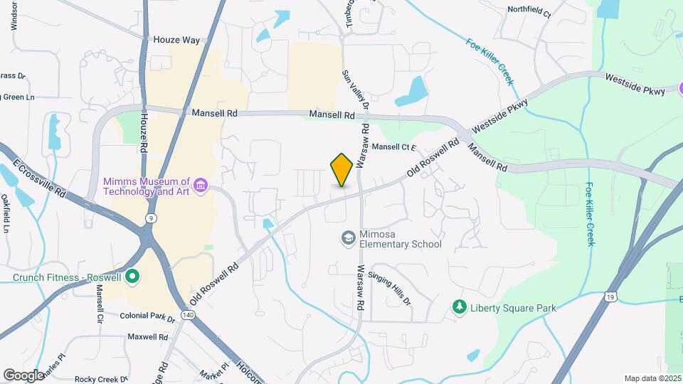 1088-1094 Old Roswell Rd Map and Location Details