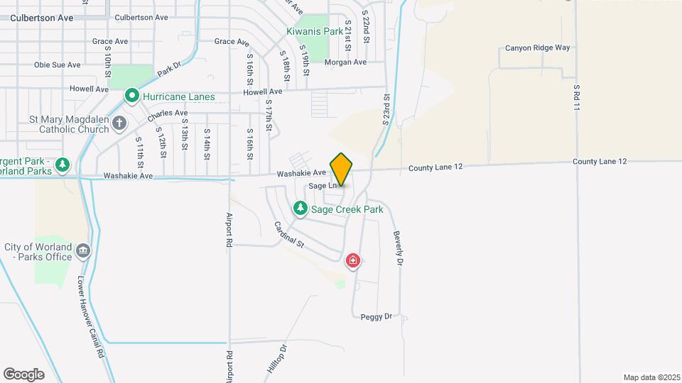 2020 Sage Ln Map and Location Details