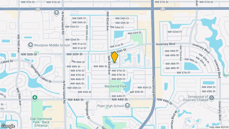 4722 NW 82nd Ave Map and Location Details