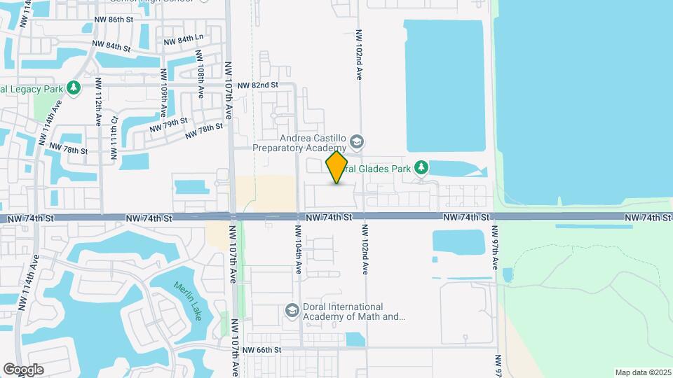 10250 NW 75th Ter Mapa y Detalles de la Ubicación