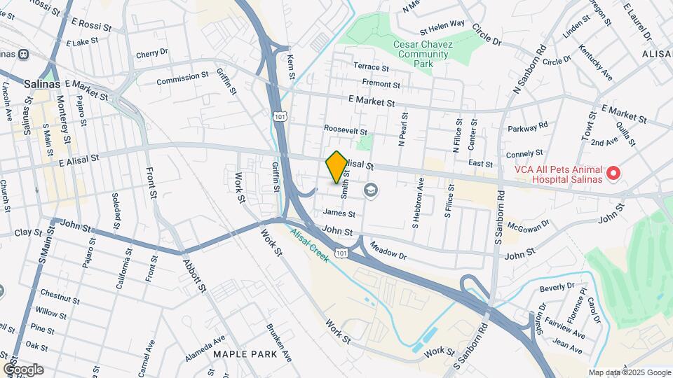 531 Santa Maria St Map and Location Details