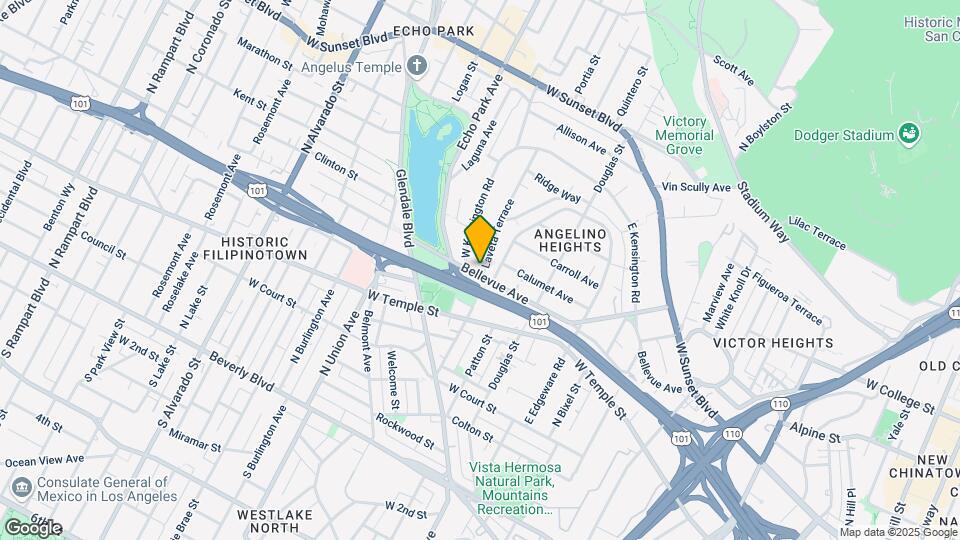 1501 Bellevue Ave Map and Location Details